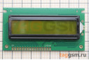 RH1602A-TYH Eng-Rus Символьный ЖК-индикатор 16x2 (желто-зеленый)