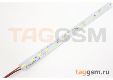 Светодиодная лента жесткая 5730, 72 LED, IP33, 12В, белый холодный, 1м