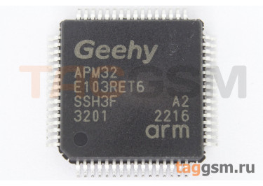 APM32E103RET6 (LQFP-64) Микроконтроллер 32-Бит, ARM Cortex M3