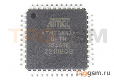 ATmega32A-AU (TQFP-44) Микроконтроллер 8-Бит, AVR