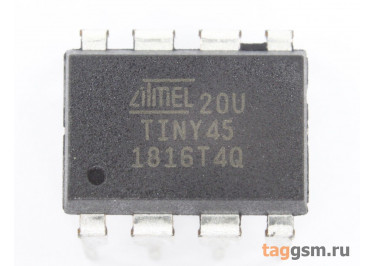 ATtiny45-20PU (DIP-8) Микроконтроллер 8-Бит, AVR