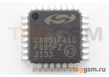 C8051F410-GQR (LQFP-32) Микроконтроллер 8-Бит, 8051
