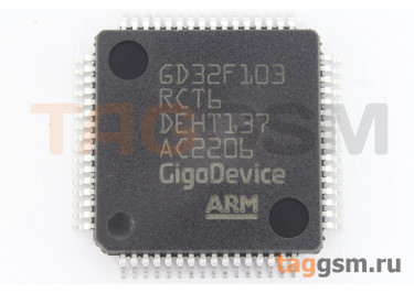 GD32F103RCT6 (LQFP-64) Микроконтроллер 32-Бит, ARM Cortex M3