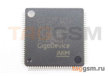GD32F103VCT6 (LQFP-100) Микроконтроллер 32-Бит, ARM Cortex M3