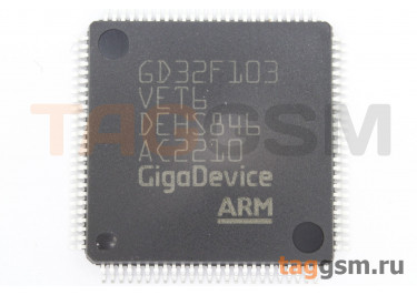 GD32F103VET6 (LQFP-100) Микроконтроллер 32-Бит, ARM Cortex M3