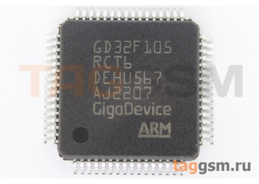 GD32F105RCT6 (LQFP-64) Микроконтроллер 32-Бит, ARM Cortex M3