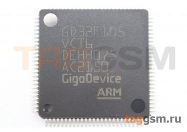 GD32F105VCT6 (LQFP-100) Микроконтроллер 32-Бит, ARM Cortex M3