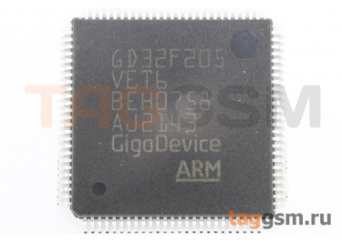 GD32F205VET6 (LQFP-100) Микроконтроллер 32-Бит, ARM Cortex M3