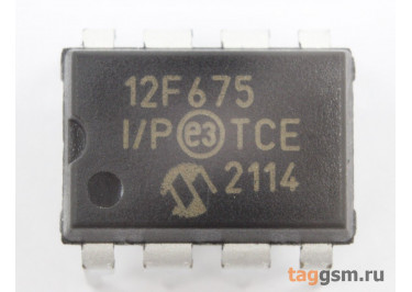 PIC12F675-I / P (DIP-8) Микроконтроллер 8-Бит
