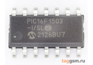 PIC16F1503-I / SL (SO-14) Микроконтроллер 8-Бит