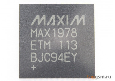 MAX1978ETM+T (TQFN-48-EP) Контроллер температуры элемента Пельтье