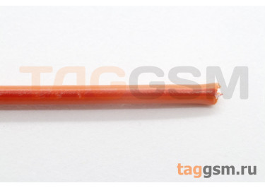 ПВАМ-0,35 кв.мм (Оранжевый-Красный) Провод автомобильный медный 1м