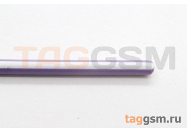 ПВАМ-0,50 кв.мм (Фиолетовый-Белый) Провод автомобильный медный 1м