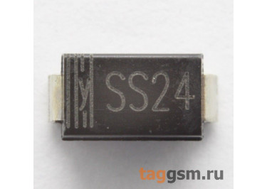 SS24 (DO-214AA) Диод Шоттки SMD 40В 2А