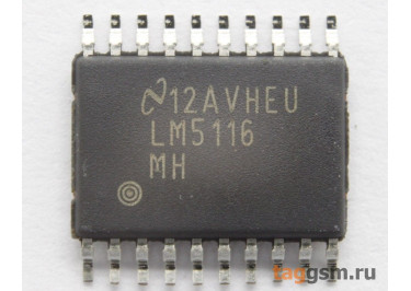 LM5116MHX / NOPB (HTSSOP-20) Step-Down DC-DC контроллер