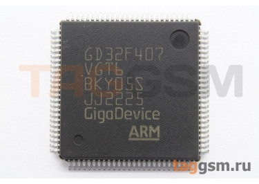 GD32F407VGT6 (LQFP-100) Микроконтроллер 32-Бит, ARM Cortex M4