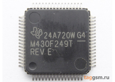 MSP430F249TPMR (LQFP-64) Микроконтроллер 16-Бит