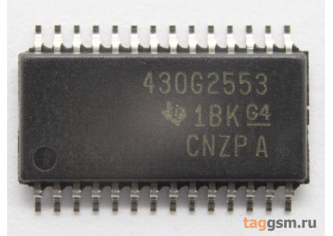 MSP430G2553IPW28R (TSSOP-28) Микроконтроллер 16-Бит
