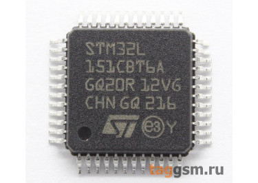 STM32L151CBT6A (LQFP-48) Микроконтроллер 32-Бит, ARM Cortex M3