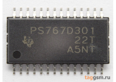 TPS767D301PWPR (HTSSOP-28) Стабилизатор напряжения 3,3В 1А / 1,5…5,5В 1А