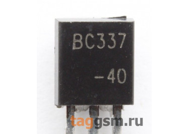 BC337-40 (TO-92) Биполярный транзистор NPN 45В 0,5А