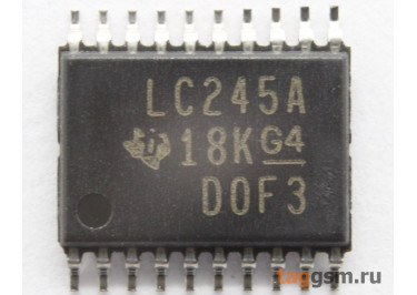 SN74LVC245APWR (TSSOP-20) Шинный приемопередатчик 8-бит с тремя состояниями
