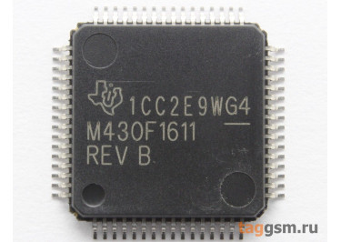 MSP430F1611IPMR (LQFP-64) Микроконтроллер 16-Бит