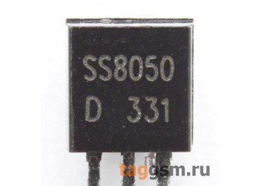 SS8050 (TO-92) Биполярный транзистор NPN 40В 1,5А