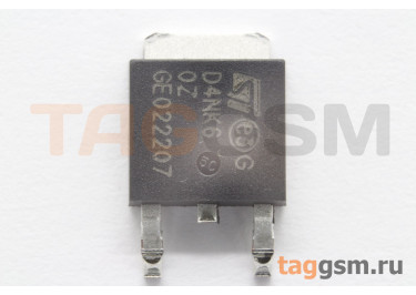 STD4NK60ZT4 (D-PAK) Полевой транзистор N-MOSFET 600В 4А