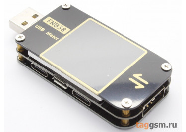 FNIRSI FNB38 Тестер быстрой зарядки PD / QC / Huawei FCP, SCP / Samsung AFC (USB-A / Type-C / Micro-USB)