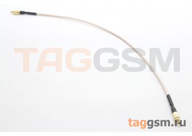 Удлинитель MMCX-J / MMCX-J-RG178-0,2m штекер MMCX на штекер MMCX кабель RG178 длина 0,2м