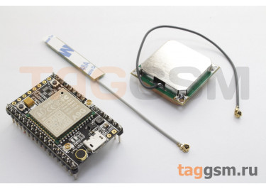 A9G Модуль Ai-Thinker A9G GSM / GPRS+GPS на плате с разъемами microSIM, microSD, microUSB и микрофоном