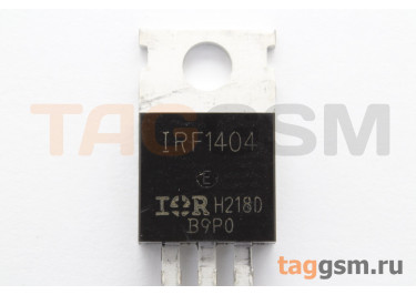 IRF1404 (TO-220) Полевой транзистор N-MOSFET 40В 202А