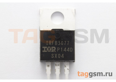 IRFB3077PBF (TO-220AB) Полевой транзистор N-MOSFET 75В 210А