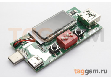 Триггер быстрой зарядки PD / QC / FCP / SCP / SSCP / PPS / AFC, 5-28В, 5А (USB-A, Type-C)