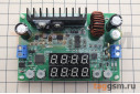 DP30V5A-L-D Модуль источника питания с индикатором на плате Uвх=6-40В Uвых=0-32В Iвых=0-5,1А Pвых=160Вт Step-Down DC-DC преобразователь (Micro USB)