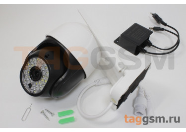 Видеокамера IPC-V380-Q36H поворотная Wi-Fi / Ethernet, 3Мп (2304х1296), поддержка MicroSD / SDHC / SDXC-карта (128 ГБ), поворот по горизонтали 355° по вертикали 90°, с микрофоном, двусторонняя связь