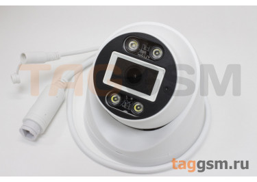 IP видеокамера купольная 2041IPC-Poe 2Мп (1920x1080, 2.8мм), видео сжатие Н264 / Н265, аудио сжатие G.711, питание 12В / PoE, c микрофоном, протокол интеграции ONVIF, детектор определения человека, цветная ночная съемка