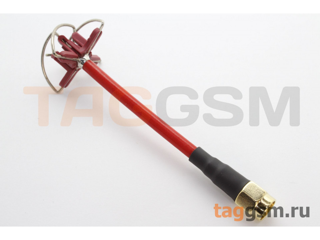 Антенна Foxeer Pagoda PRO 5.8G RHCP Omni FPV Antenna SMA red long PA1391