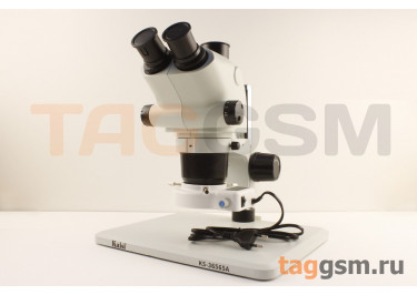 Микроскоп Kaisi KS-36565A тринокулярный (6x65x) (LED подсветка)