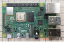 Raspberry Pi 4B одноплатный ПК на BCM2711 Cortex-A72 4x1.8GHz, 4GB LPDDR4, WiFi+BT5.0