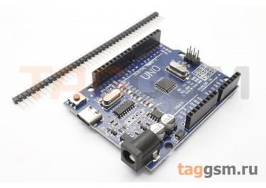 ATmega328P+CH340G Отладочная плата UNO с Type-C