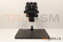 Микроскоп YAXUN YX-AK39++ тринокулярный (7x-50x) (LED подсветка) черный