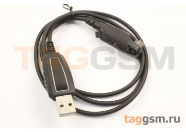 USB-кабель для программирования радиостанций Retevis HD1 / RT29 / RT29D / HA1G / RB23 / RB46 / RB646 / RT48 / RT648 / NR30 / NR630 с типом разъема Motorola GP 13-Pin (J9131P)