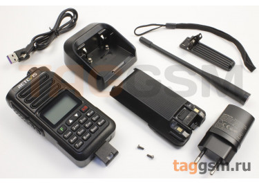 Радиостанция мобильная Retevis RA89 10Вт VHF / UHF (144-146 / 430-440МГц) (черный) Type-C