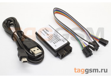 Логический анализатор USB 8-ми канальный 24МГц на контроллере CBM9002A-56