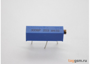 3006P-203 Резистор подстроечный многооборотный 20 кОм 10%