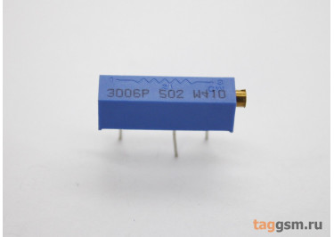 3006P-502 Резистор подстроечный многооборотный 5 кОм 10%