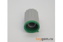 KN-500-G-GREEN Ручка пластиковая 15x20,6мм под ось 6мм 18T (серо-зеленый) KN-500-G-GREEN Ручка пластиковая 15x20,6мм под ось 6мм 18T (серо-зеленый)