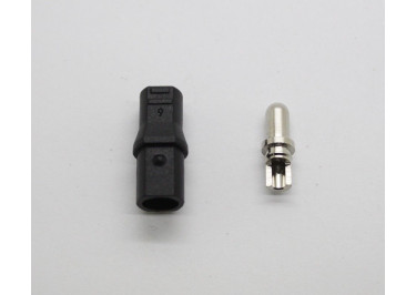 SH4.0U-M Разъем питания 35А (штекер), черный